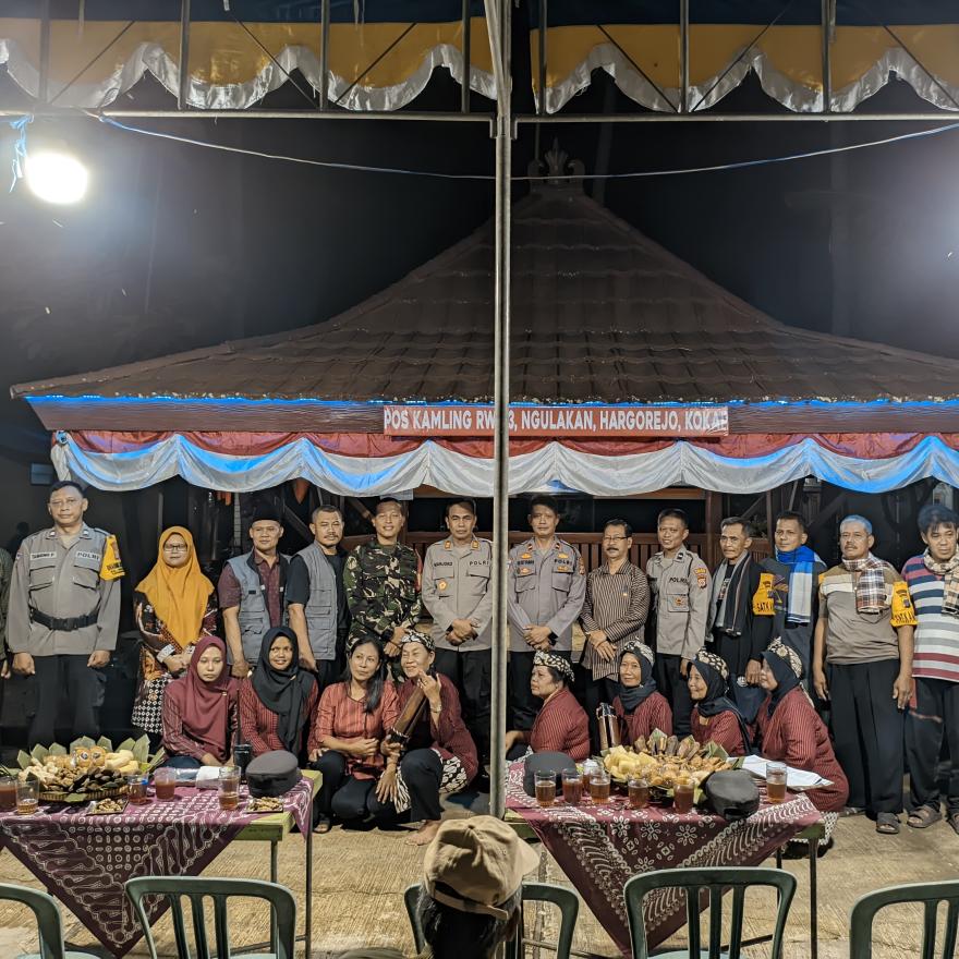 Meningkatkan Keamanan Lingkungan, Pos Ronda RW 33 Ngulakan Ikuti Lomba Satkamling